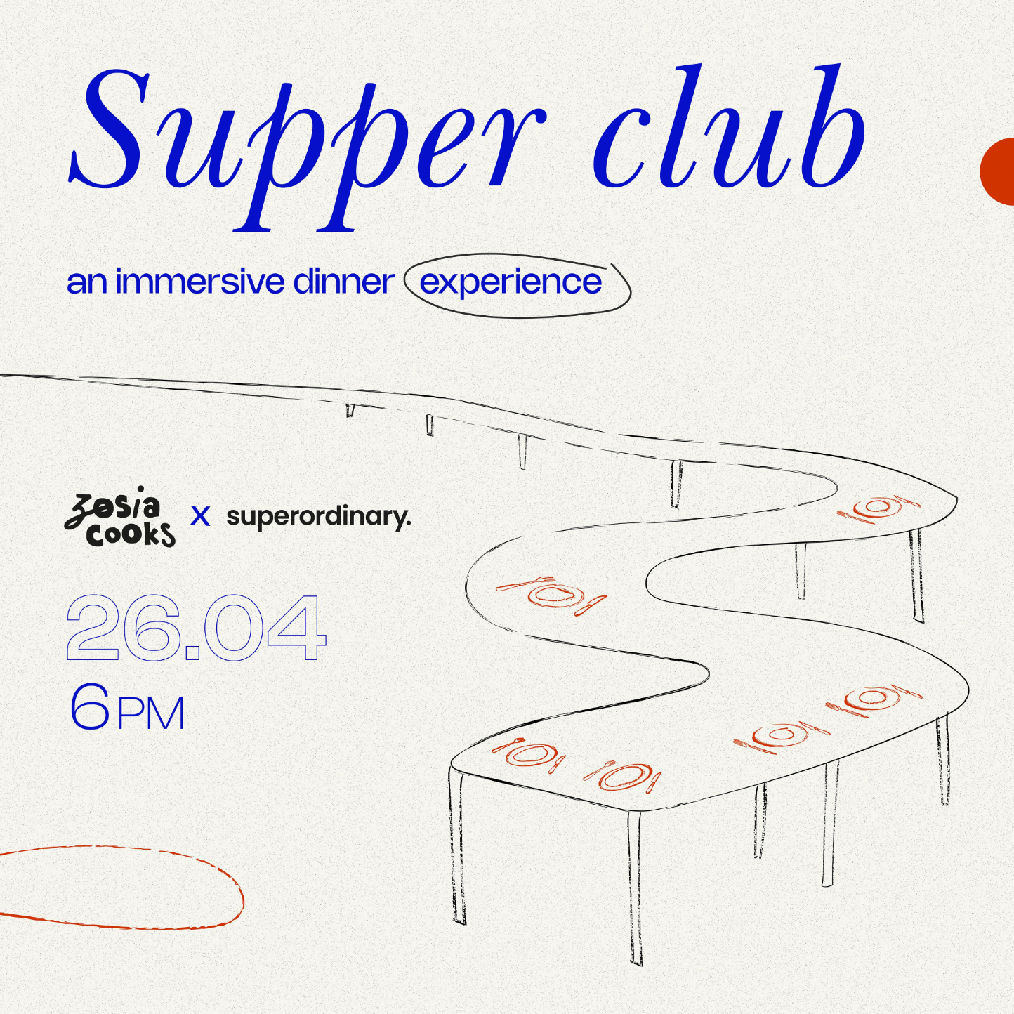 Zosia Cooks x Superordinary Supper Club