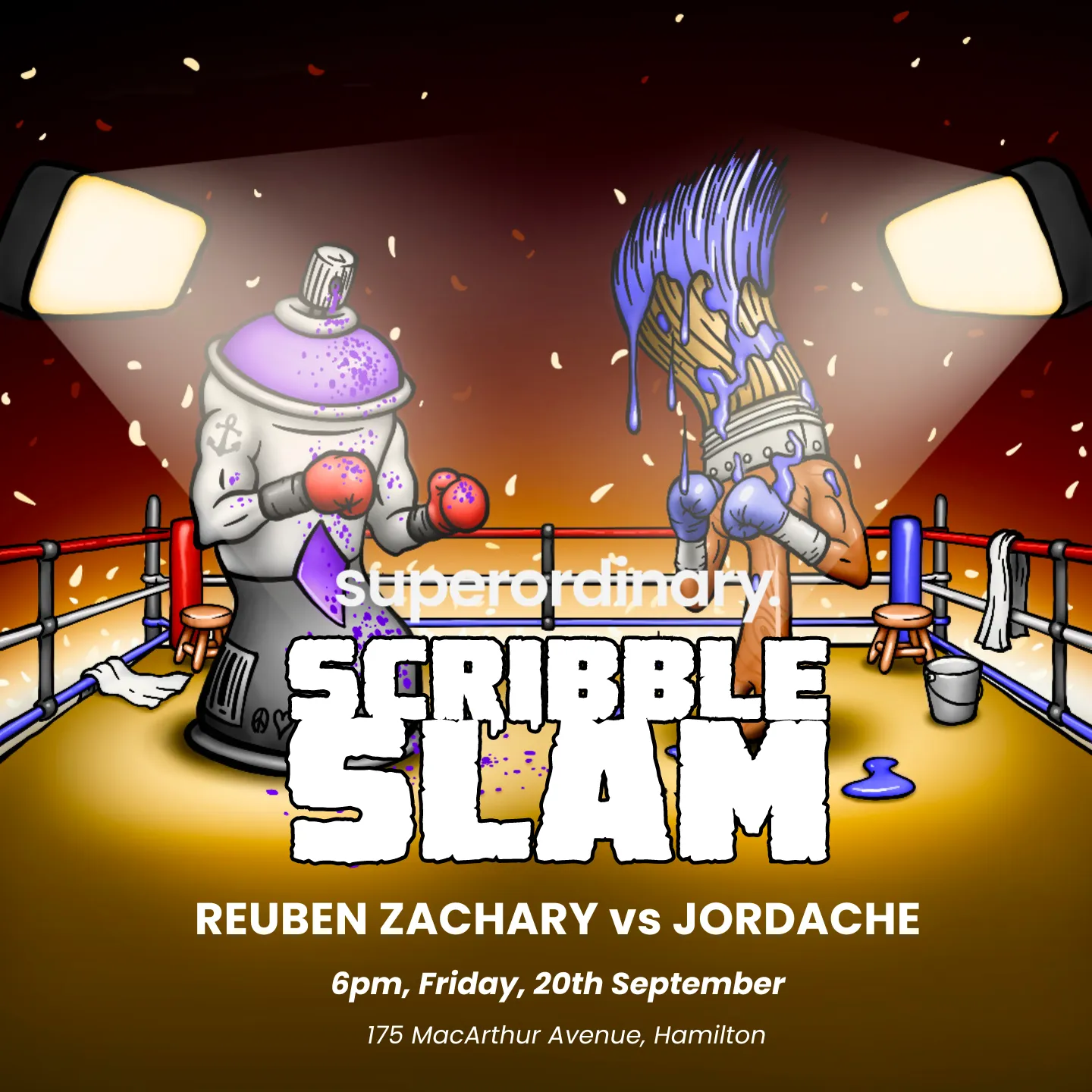 Scribble Slam: Reuben Zachary VS Jordache